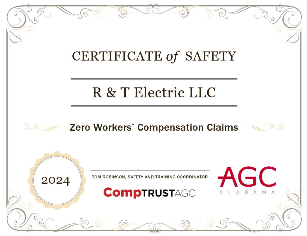 Certificate of Safety 2024